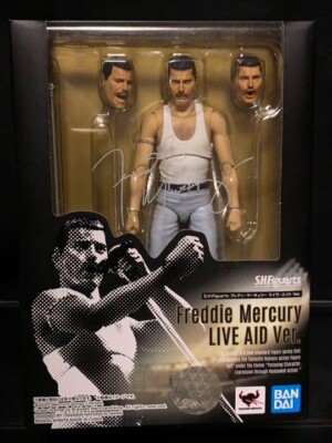 SH Figuarts Queen Freddie Mercury Live Aid Ver. Action Figure