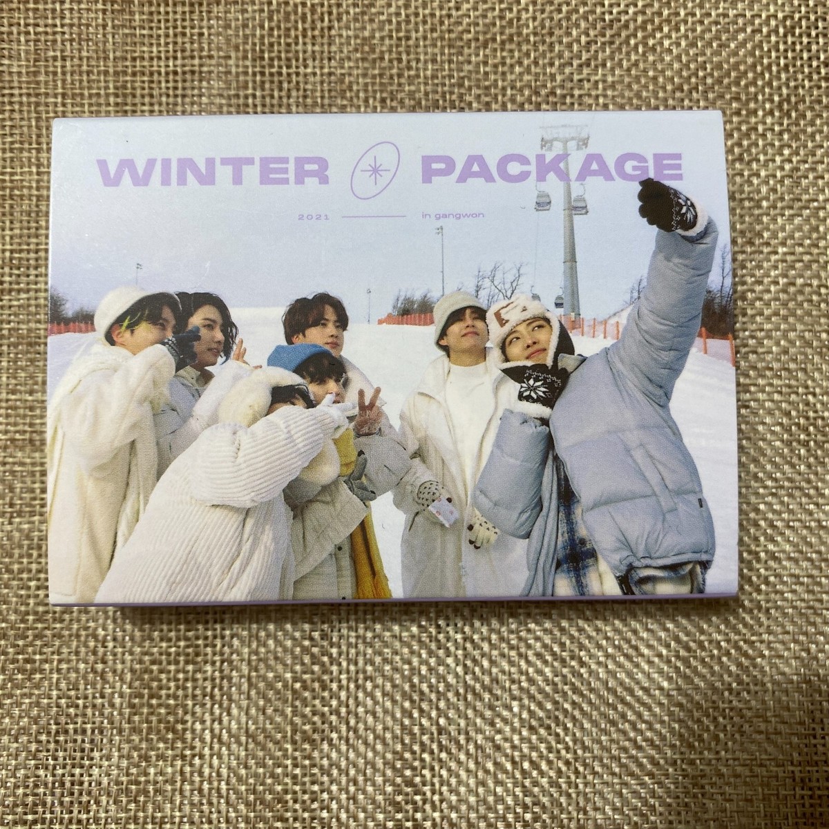 BTS [ Winter Package 2021 Mini Photo Box ] Photocard / New, Rare