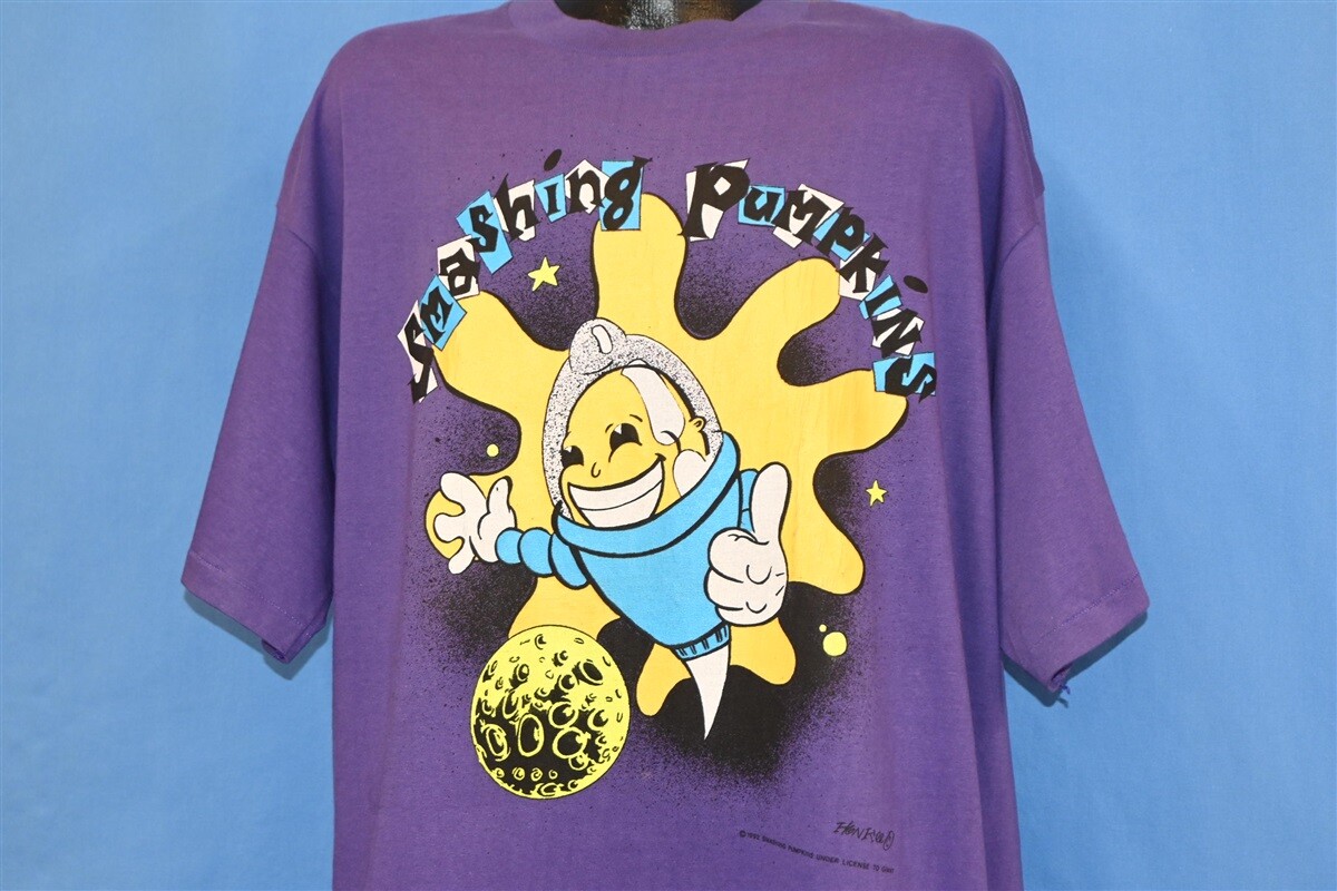 vintage 90s SMASHING PUMPKINS STARLA ASTRONAUT PURPLE DEADSTOCK