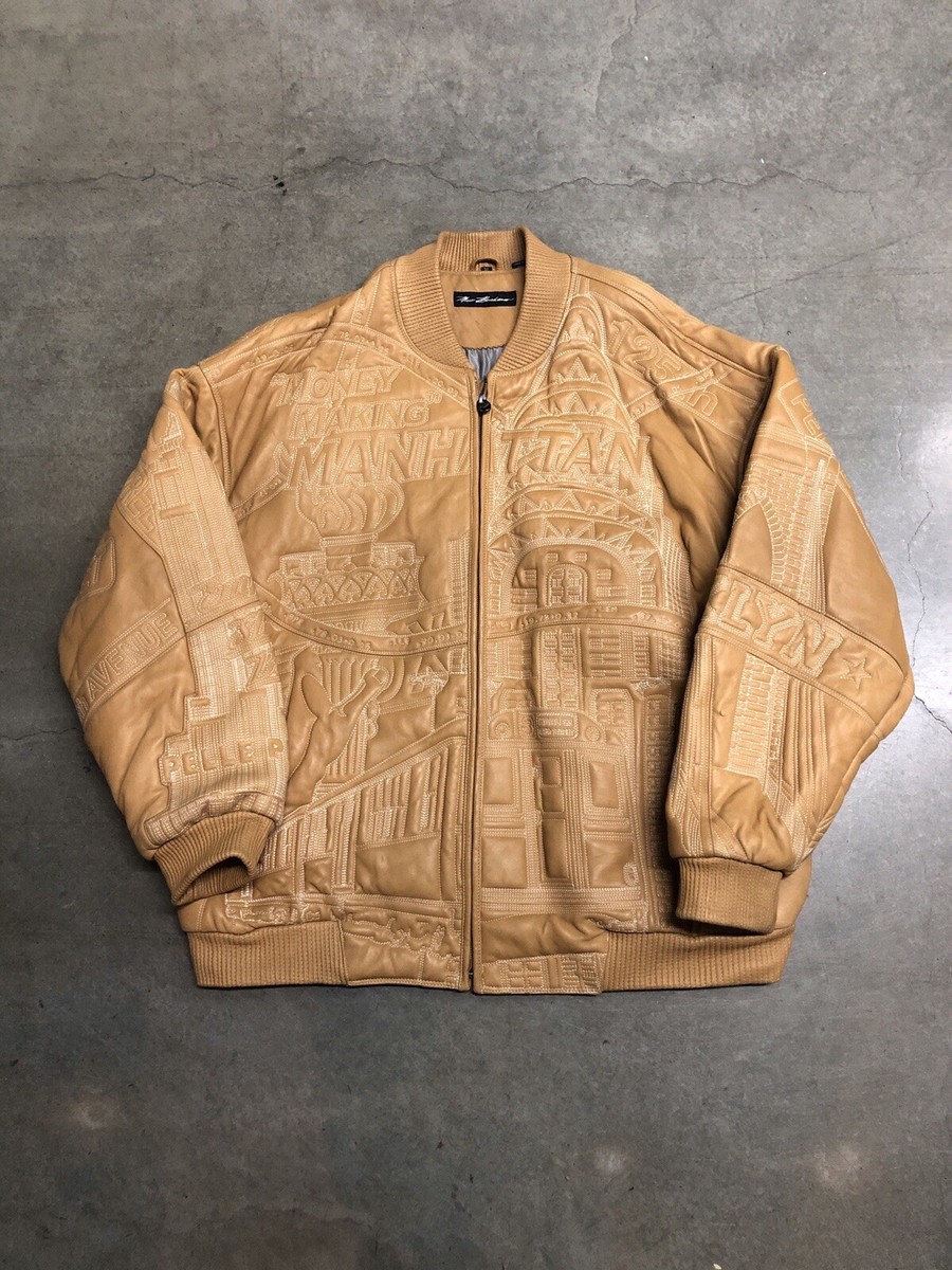 Vintage Y2K Marc Buchanan Pelle Pelle New York City Stitched