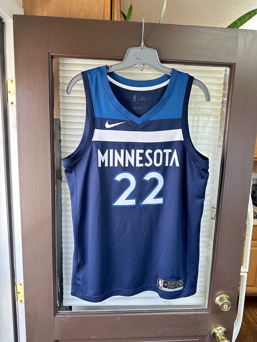 Authentic Nike Andrew Wiggins #22 Minnesota Timberwolves NBA