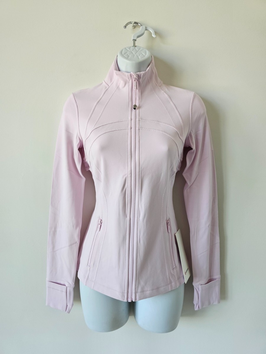 NWT LULULEMON PNKO Pink Organza Buttery Soft Nulu Define Jacket