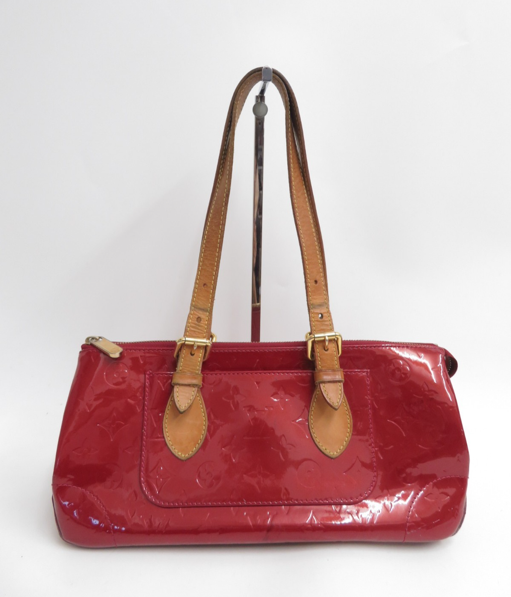 Authentic Louis Vuitton Monogram Vernis Rosewood Avenue Shoulder