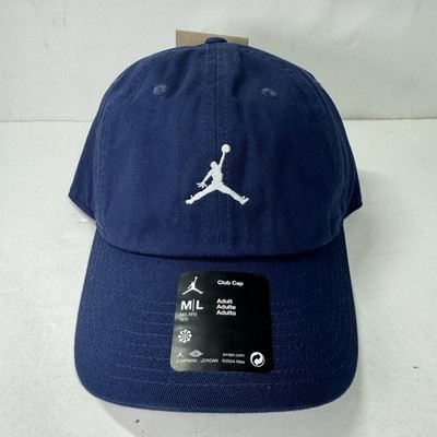 Nike Air Jordan Club Unstructured Adjustable Cap Hat Navy Size M/L