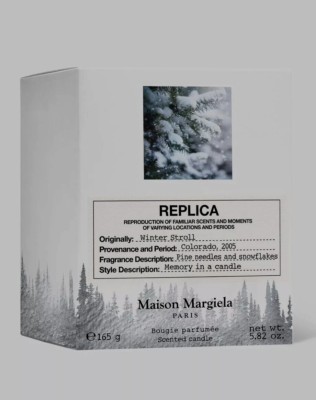 Maison Margiela Replica Winter Stroll Candle 5.82oz / 165 g Sealed