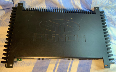 ROCKFORD FOSGATE PUNCH P4004 AMPLIFIER - MADE IN USA - FOR PARTS