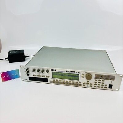 KORG TRITON RACK SYNTHESIZER sound source module multitimbral