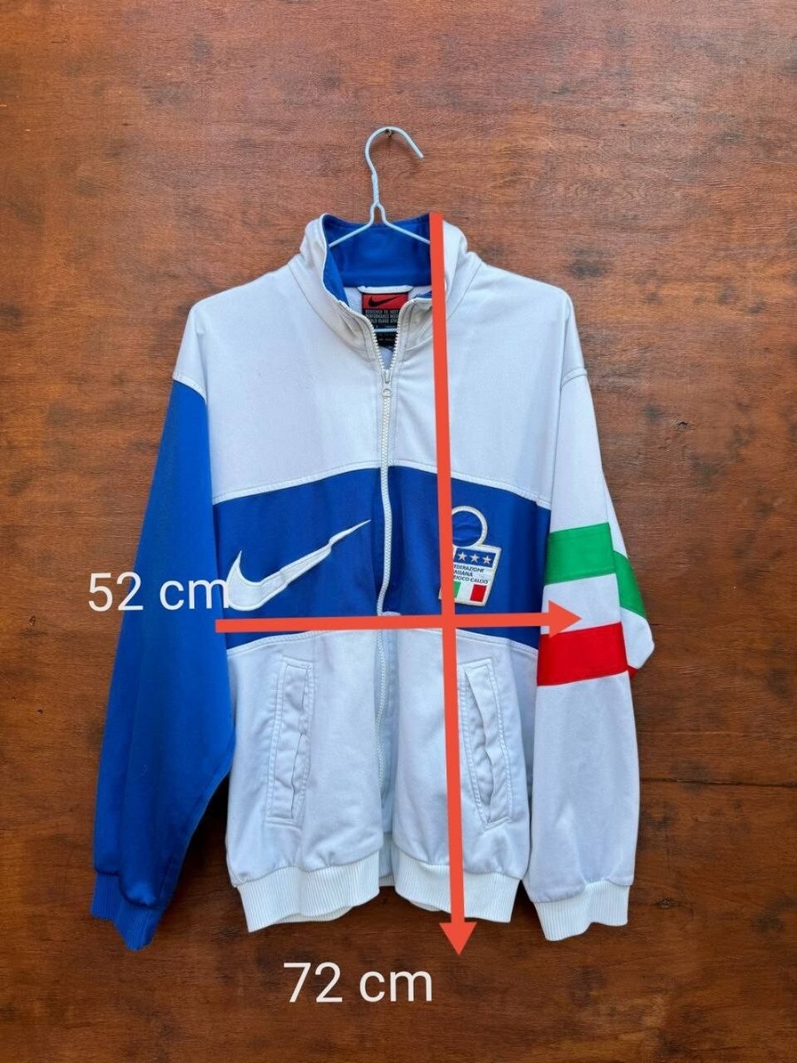 ITALY NATIONAL TEAM 1996/1997 TRAINING FOOTBALL JACKET JERSEY NIKE