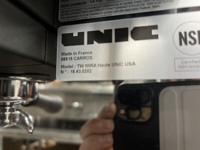 UNIC TWIN MIRA ESPRESSO MAKER, MODEL# TW MIRA | eBay