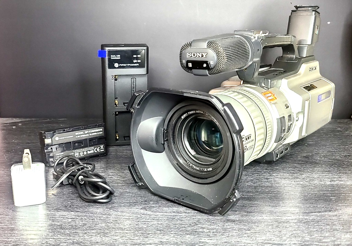 Sony DCR-VX2000 Camcorder - Metallic silver for sale online | eBay