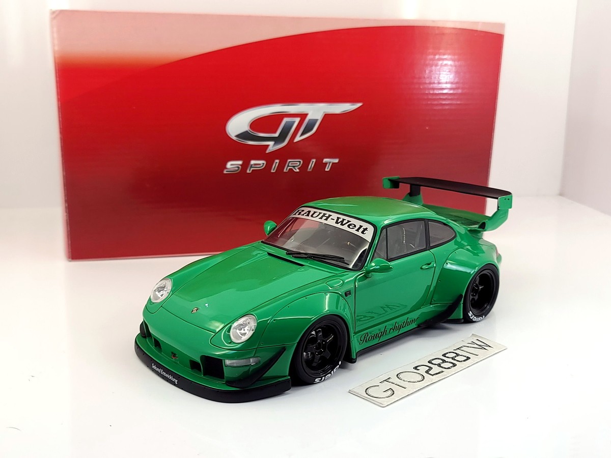 GT Spirit 1:18 scale Rauh-Welt RWB 993 Green (GT074) from Porsche