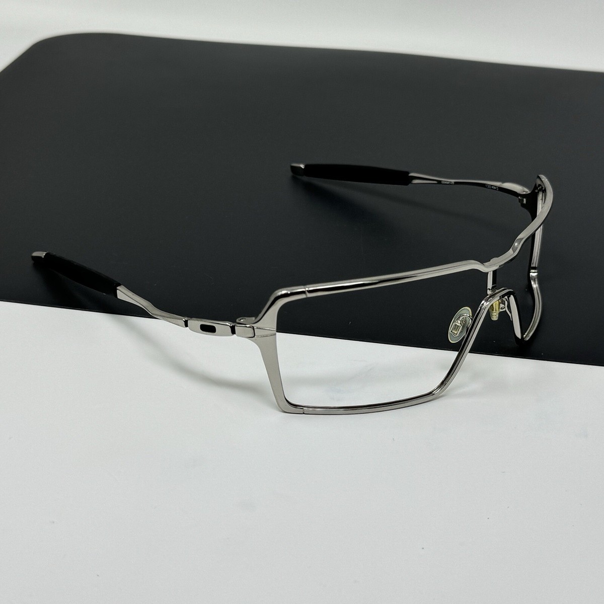 Oakley Probation Polished Chrome No Lens OO4041-02 Inmate Metal