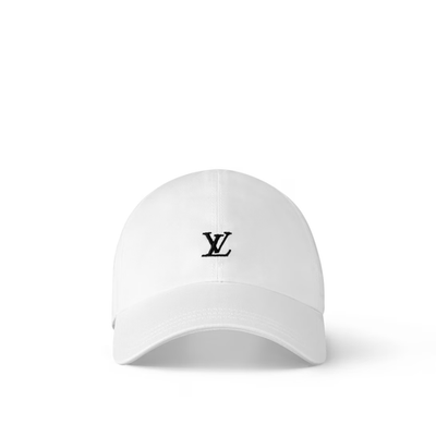 NEW Louis Vuitton Monogram Cap League Unisex White Black Red