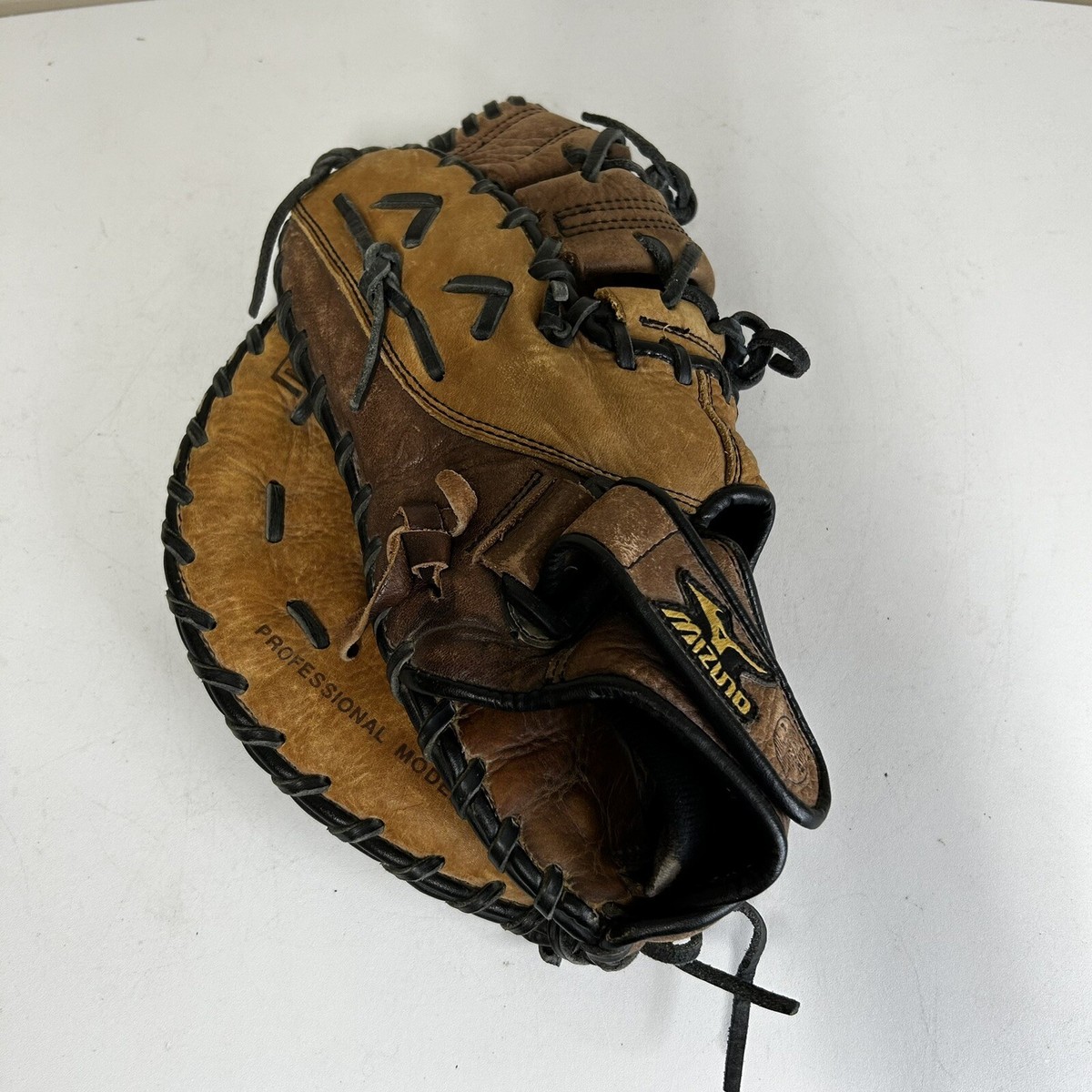 Mizuno GXF 91 1st Baseman's Mitt Glove Leather Inlet Toe Franchise