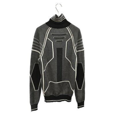 Dior Homme x Hajime Sorayama Technical Turtleneck Size XS Wool