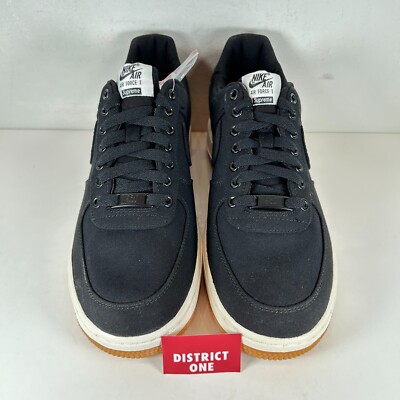Supreme x Nike Air Force 1 Low Premium '08 NRG Black 2012 - Size 9