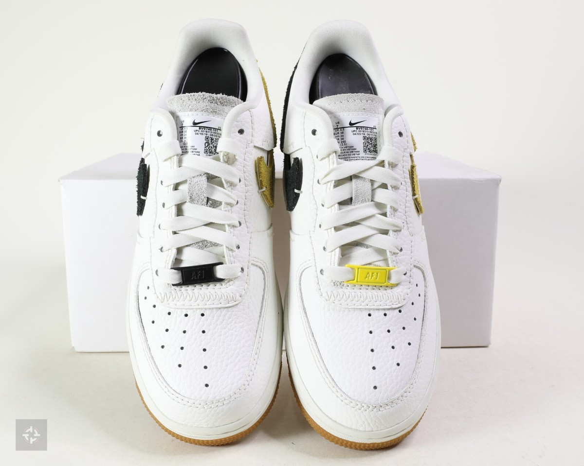 Nike Air Force 1 '07 LXX Vandalized Sail Gum Shoes Women's Size 7