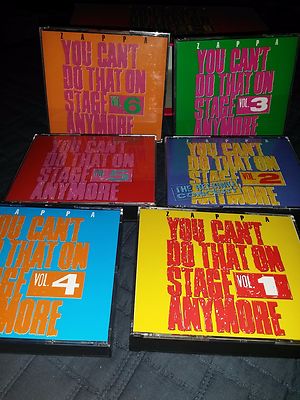 洋楽 zappa You Can't Do That on Stage Cmp Box Zappa – You Can't Do
