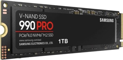 SAMSUNG 990 PRO SSD 1TB M.2 Internal SSD ( MZ-V9P1T0B/AM) Brand