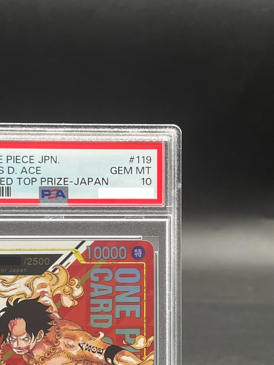 PSA 10 Ace Flagship Battle Promo For Japan OP07-119 2500 Limited