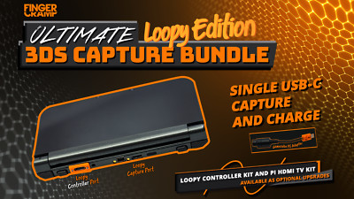 NEW NINTENDO 3DS XL Capture KIT Bundle V2 - LOOPY CAPTURE | LOOPY
