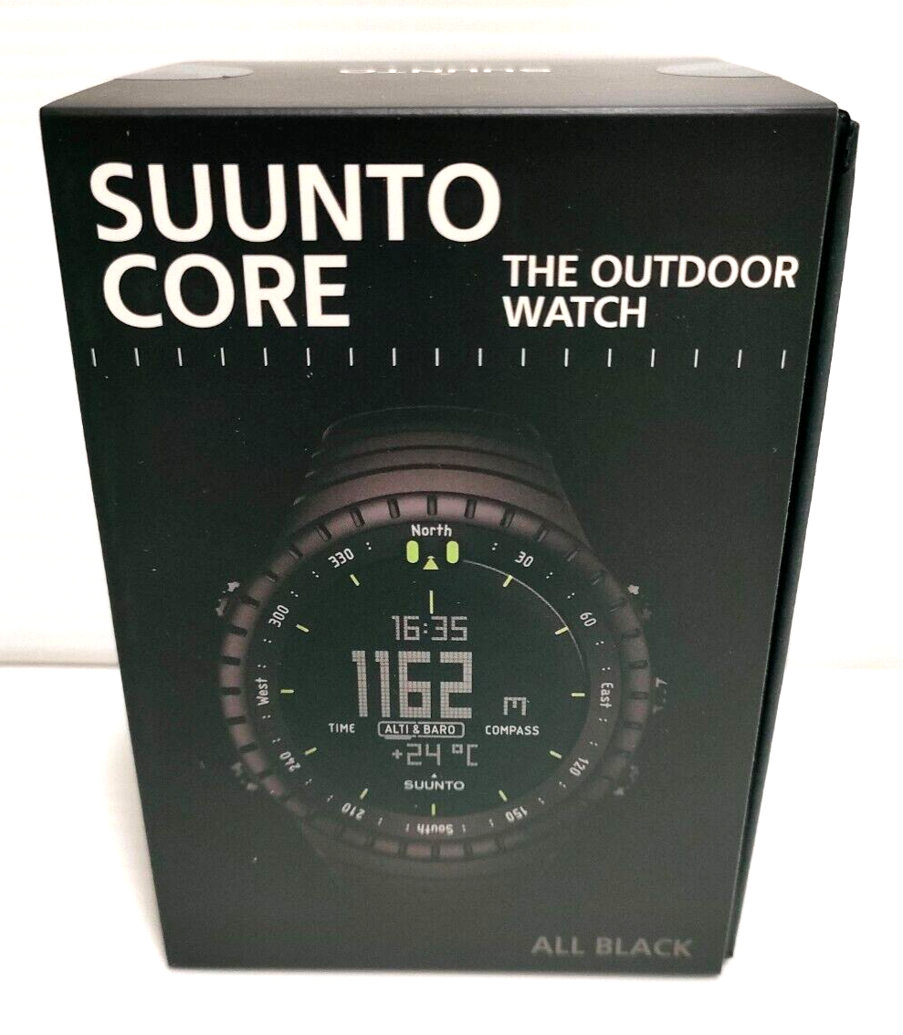 SUUNTO Core All Black SS014279010 Digital Quartz Fishing Camping