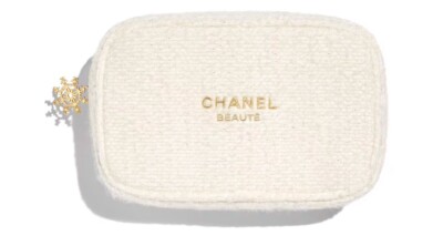 Chanel Makeup Bag,pouch,sparcle,Limited Edition,Christmas 2024