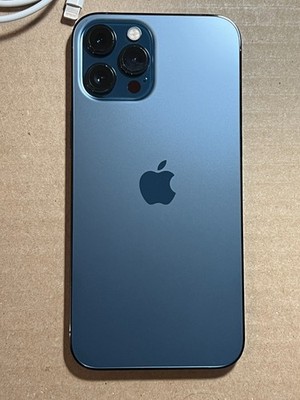 Apple iPhone 12 Pro Max 256GB Pacific Blue unlocked (A2342) | eBay