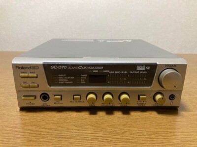 Roland Sc-d70 Sound Canvas Digital Module Ac100v for sale online