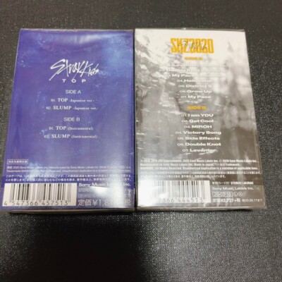 Stray Kids SKZ2020 & TOP Cassette Tape Japanese Ver 2 Types Set CD