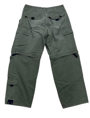 Vintage Abercrombie & Fitch Paratrooper Utility Cargo Olive Baggy