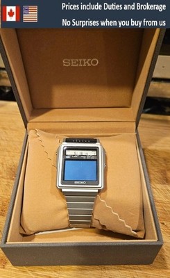 SEIKO T001-5010 DX-02 Second Edition JAMES BOND LCD TV TELEVISION