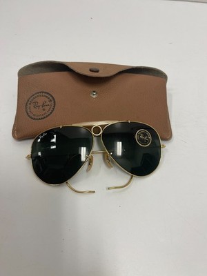 CIRCA 1980's VINTAGE B&L RAY-BAN USA GEP G15 metal III wo500