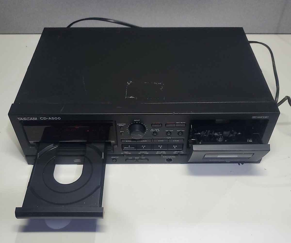 Tascam CD-A500 CD & Cassette Tape Player - CD Skips | eBay