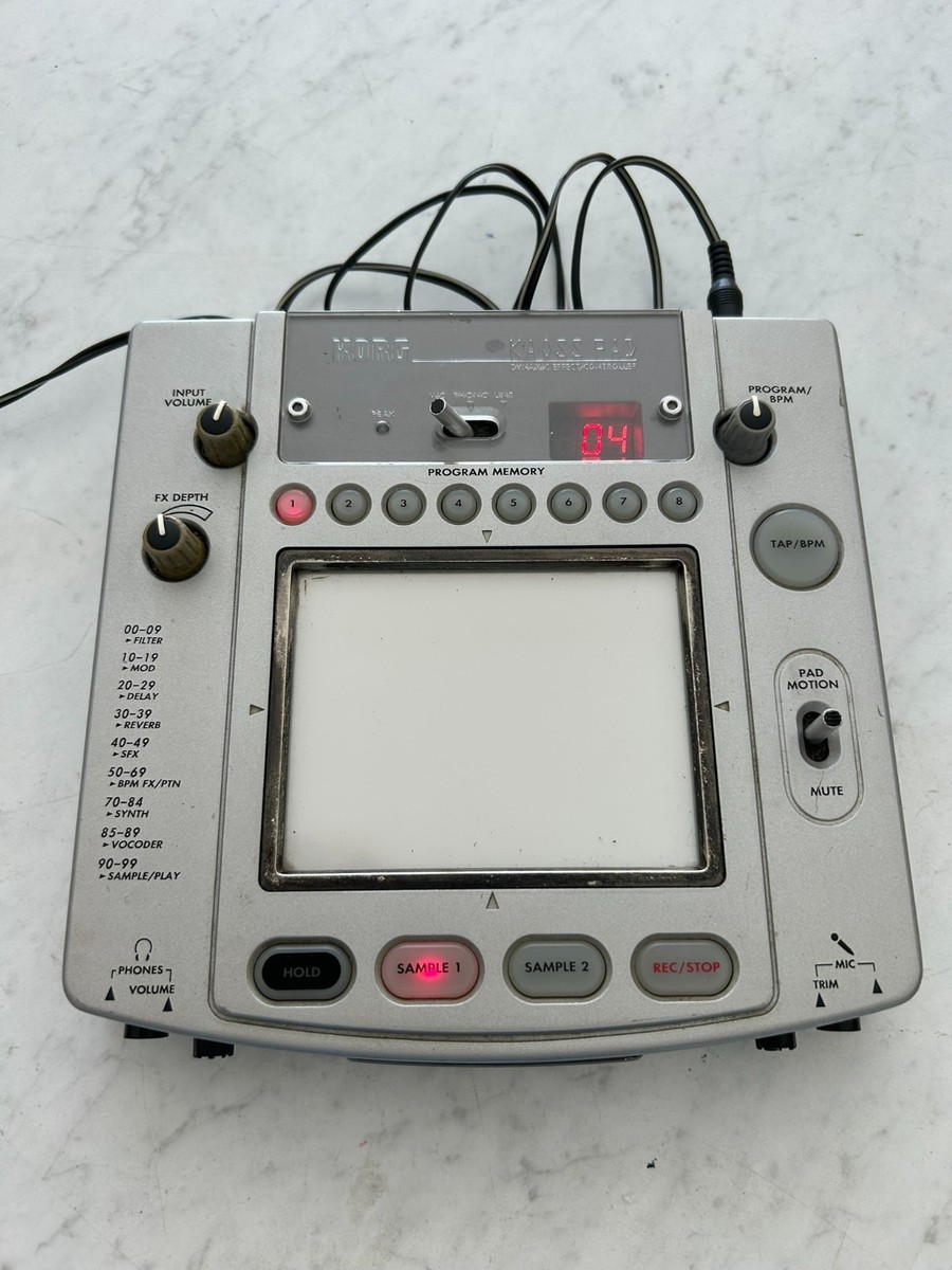 KORG KP2 KAOSS PAD ダイナミックエフェクトコントローラー KORG KAOSS