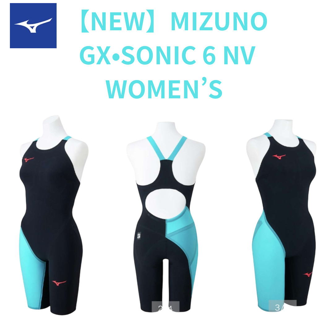 NEW) MIZUNO Women's Swimming GX SONIC 6 NV Half Suit Made in Japan