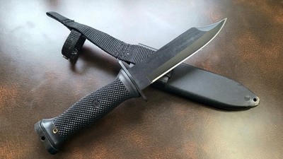 U.S navy combat fixed blade knife MK3 with sheath USA military