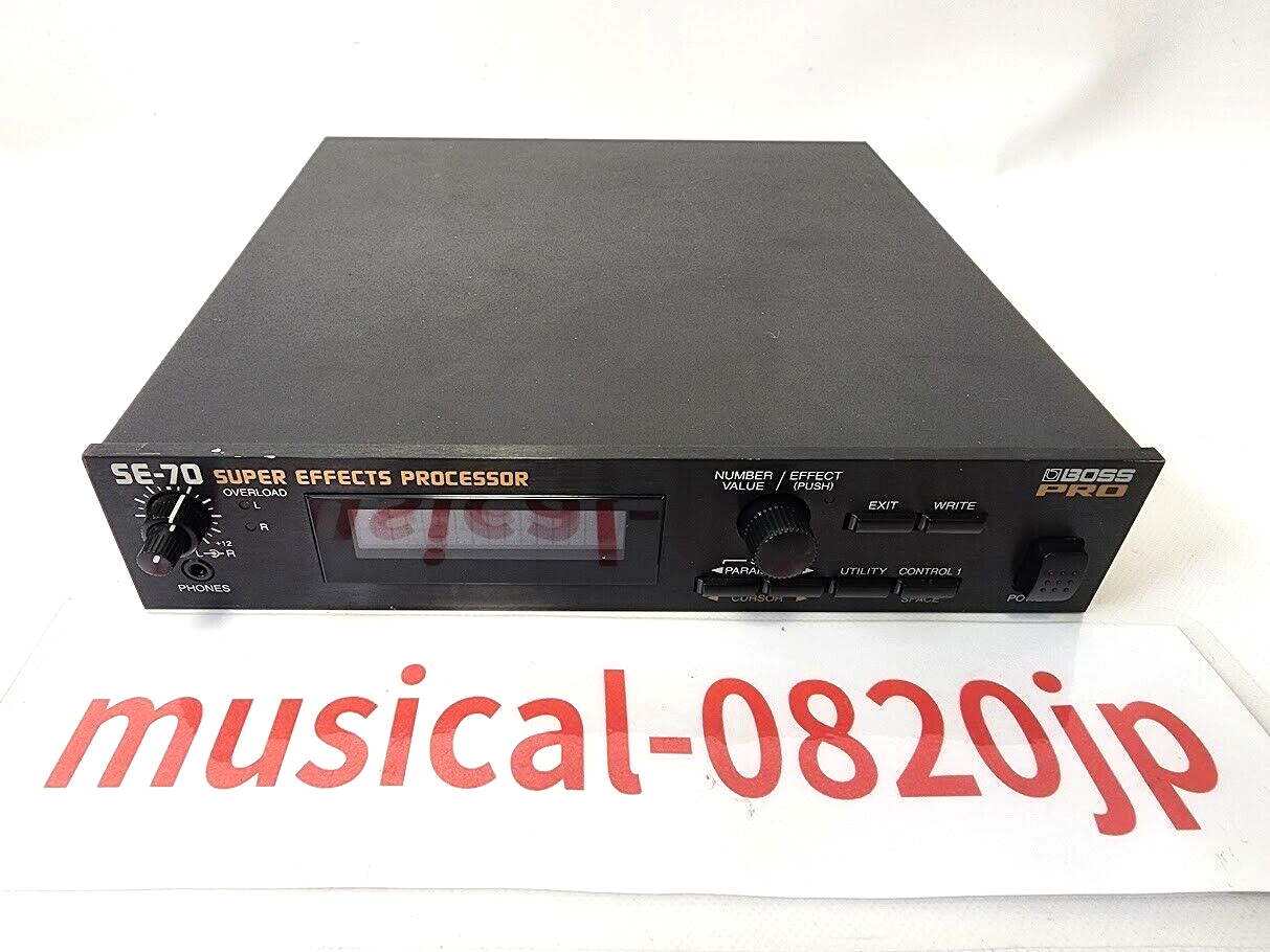 BOSS pro SE-70 SE70 Super Effects Processor | eBay
