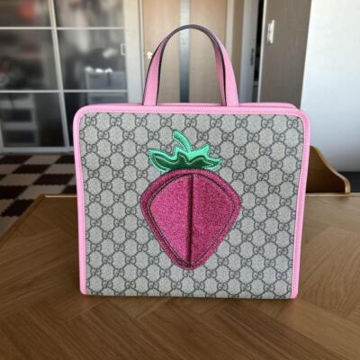 GUCCI Children's Tote Bag Alessandro Michele 3D Strawberry | eBay