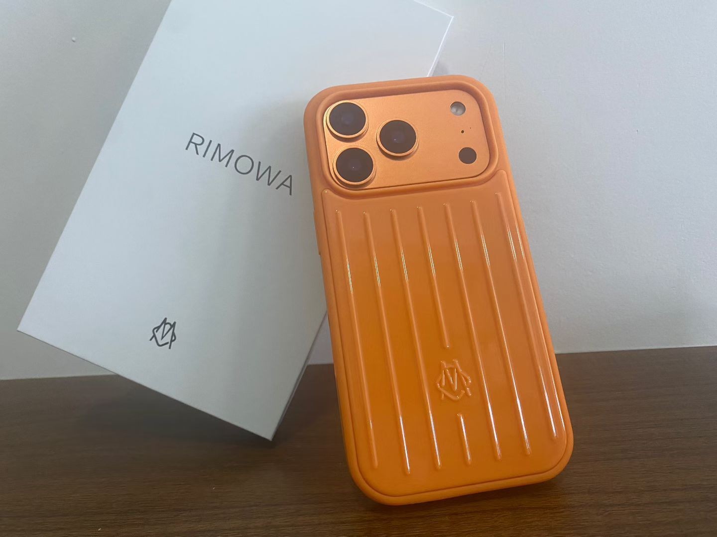 RIMOWA For Apple iPhone 17 Pro Max Orange Aluminium Phone Case | eBay
