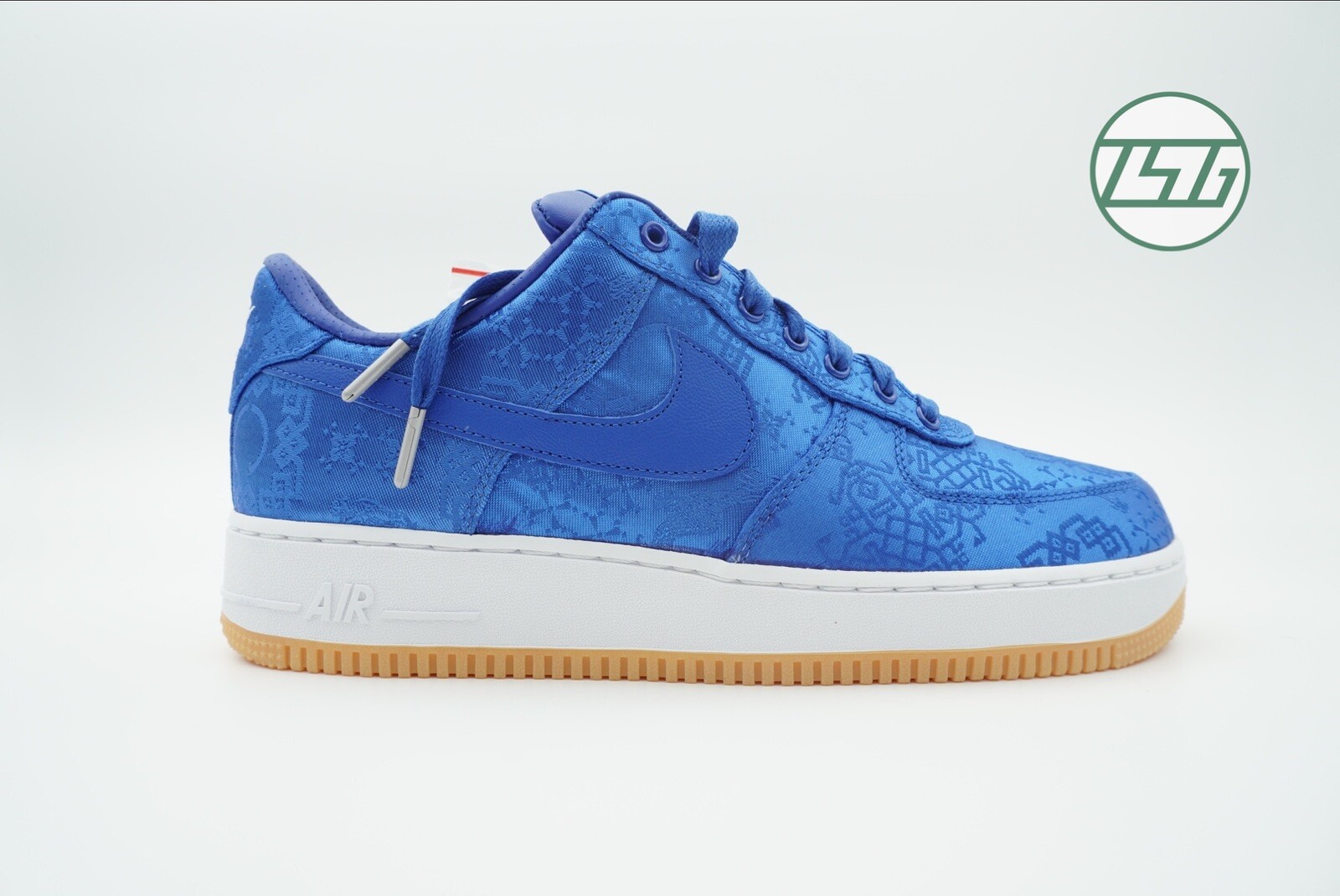 Nike Air Force 1 Low Premium Clot Royal Blue Silk Size 11 DS