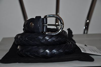 Authentic New Men's Neil Barrett Leather Buckle Belt,size L | eBay