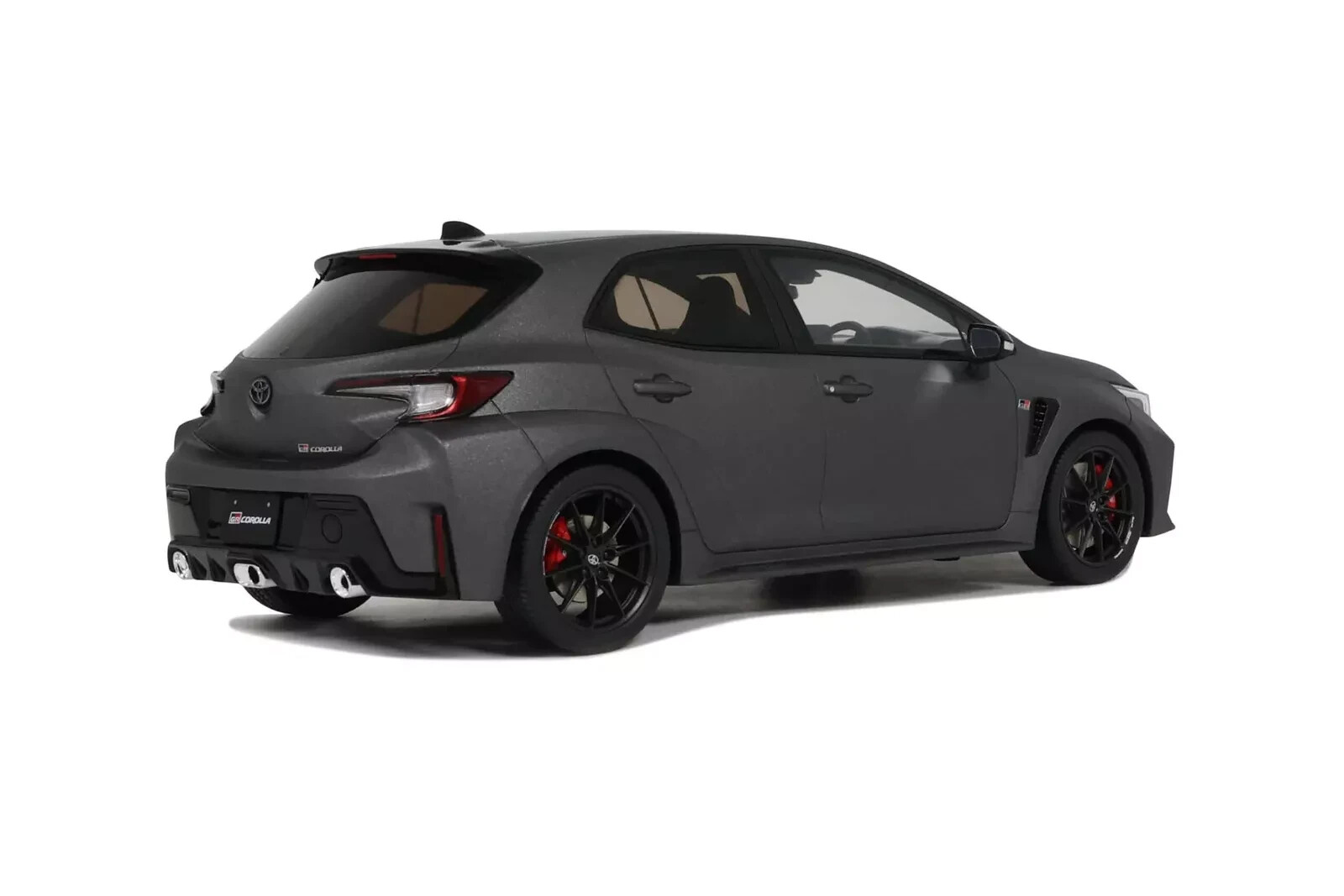 1/18 Toyota Corolla GR Morizo Edition 2022 Grey Model Car by Otto