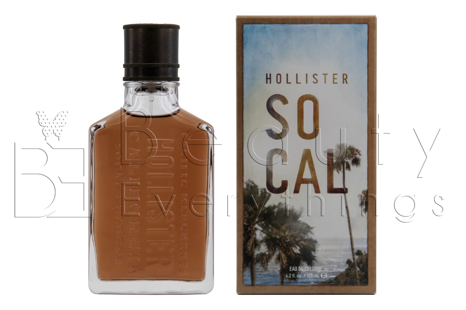 Hollister So Cal 4.2oz / 125ml Eau De Cologne Spray NIB Sealed For