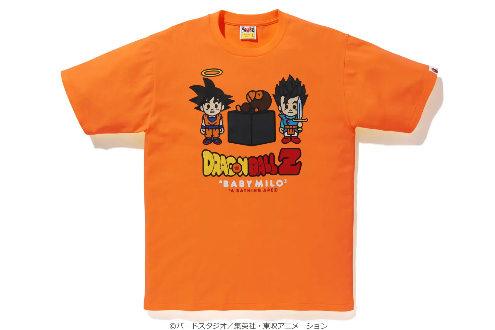 BAPE X DRAGON BALL Z SON GOKU & SON GOHAN BABY MILO TEE COLOR