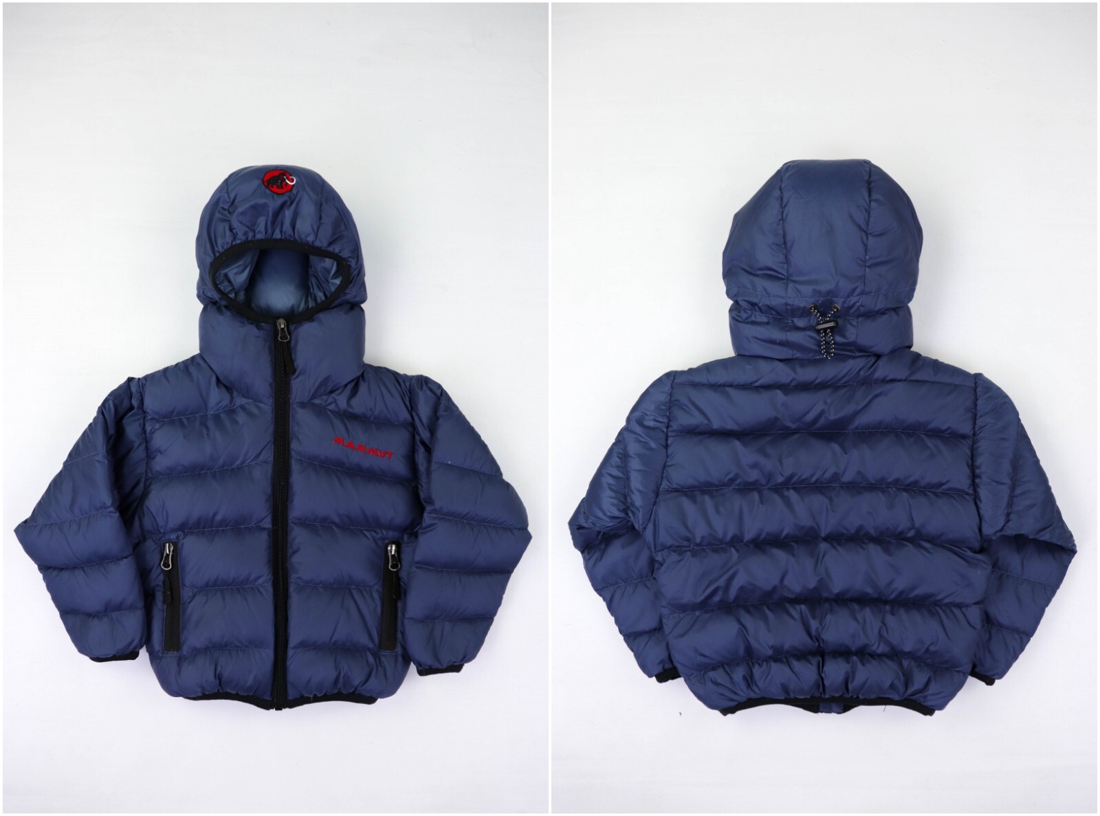 MAMMUT Baby Kids Blue Puffer Super Down Jacket Size S (1-1.5 Y) | eBay