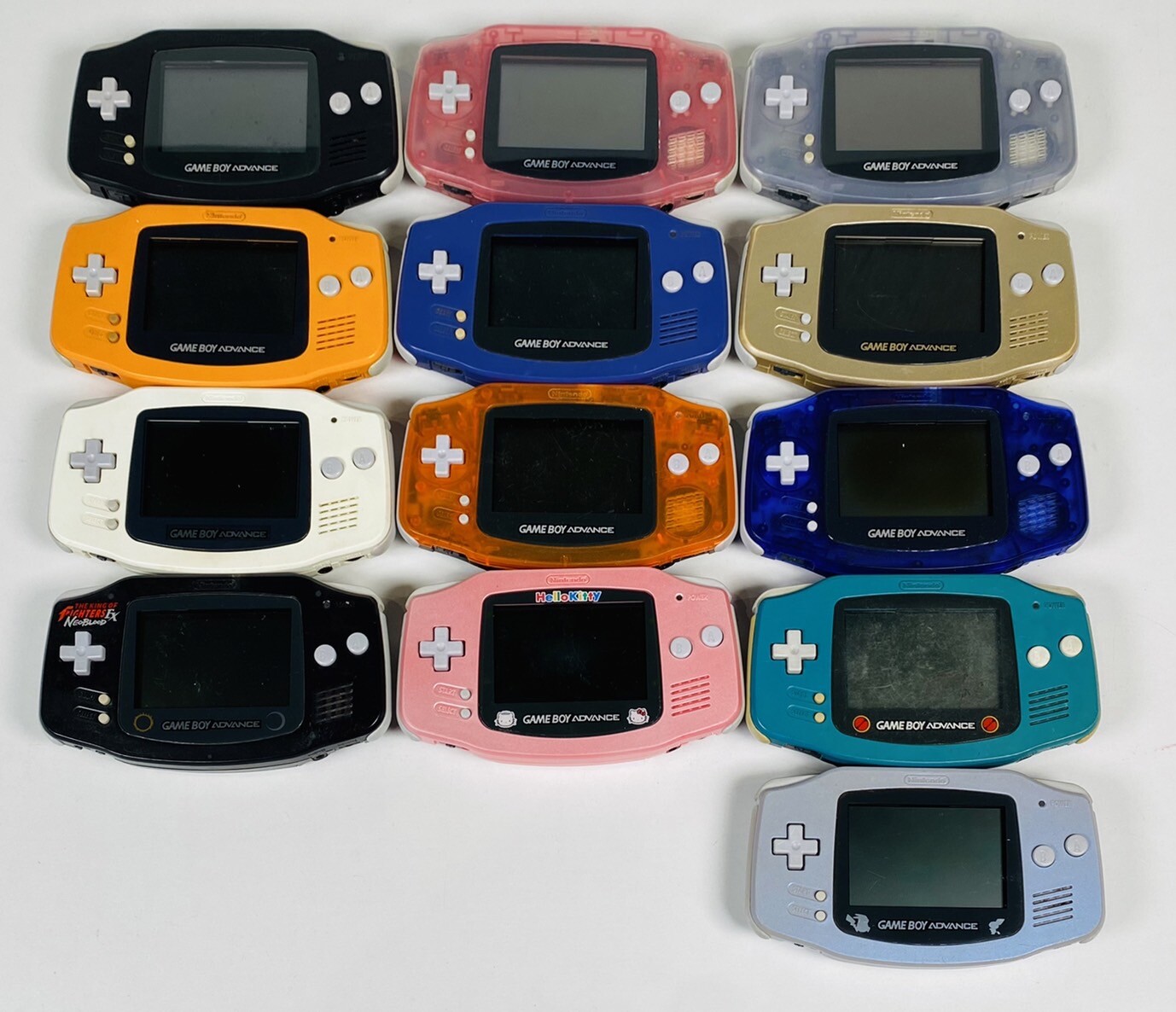 Nintendo GameBoy Advance Console Various Color GBA-001 Region Free