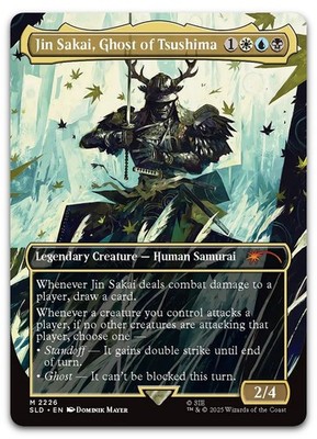 マジック：ザ・ギャザリング MTG Jin Sakai, Ghost of Tsushima Foil