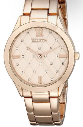 VALLETTA Women's FMDCT500A Rose Gold-Tone Watch | eBay