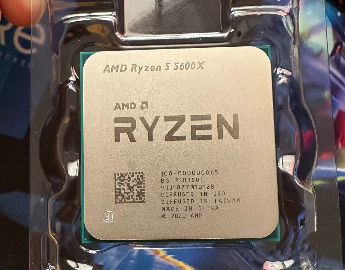 AMD Ryzen 5 5600X R5-5600X CPU Processor 3.7-4.6GHz 6CORE 12Thr